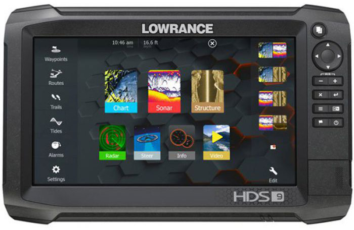 Эхолот/картплоттер Lowrance HDS 9 Carbon Эхолот/картплоттер Lowrance HDS 9 Carbon