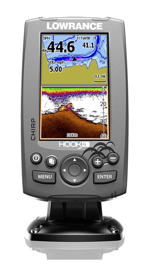 Эхолот/картплоттер Lowrance HOOK 4 (Mid/High/DownScan) Эхолот/картплоттер Lowrance HOOK 4 (Mid/High/DownScan)