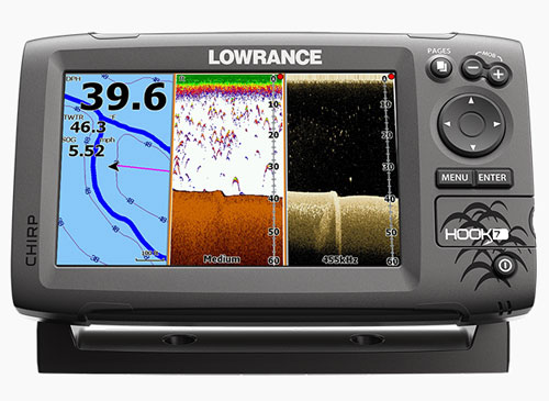 Эхолот/картплоттер Lowrance HOOK 7 (Mid/High/DownScan) Эхолот/картплоттер Lowrance HOOK 7 (Mid/High/DownScan)